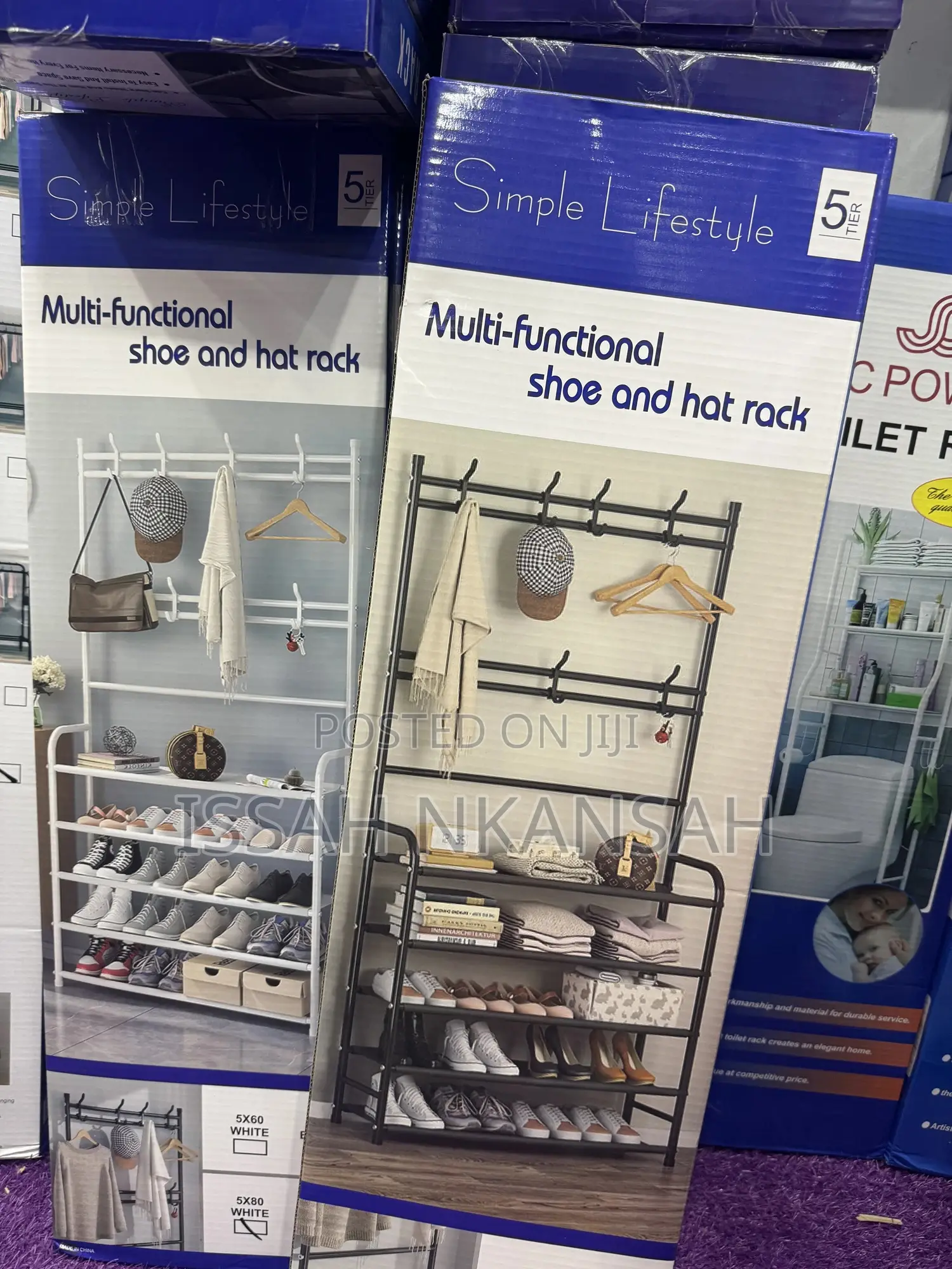 Multipurpose Shoes and Hat Rack