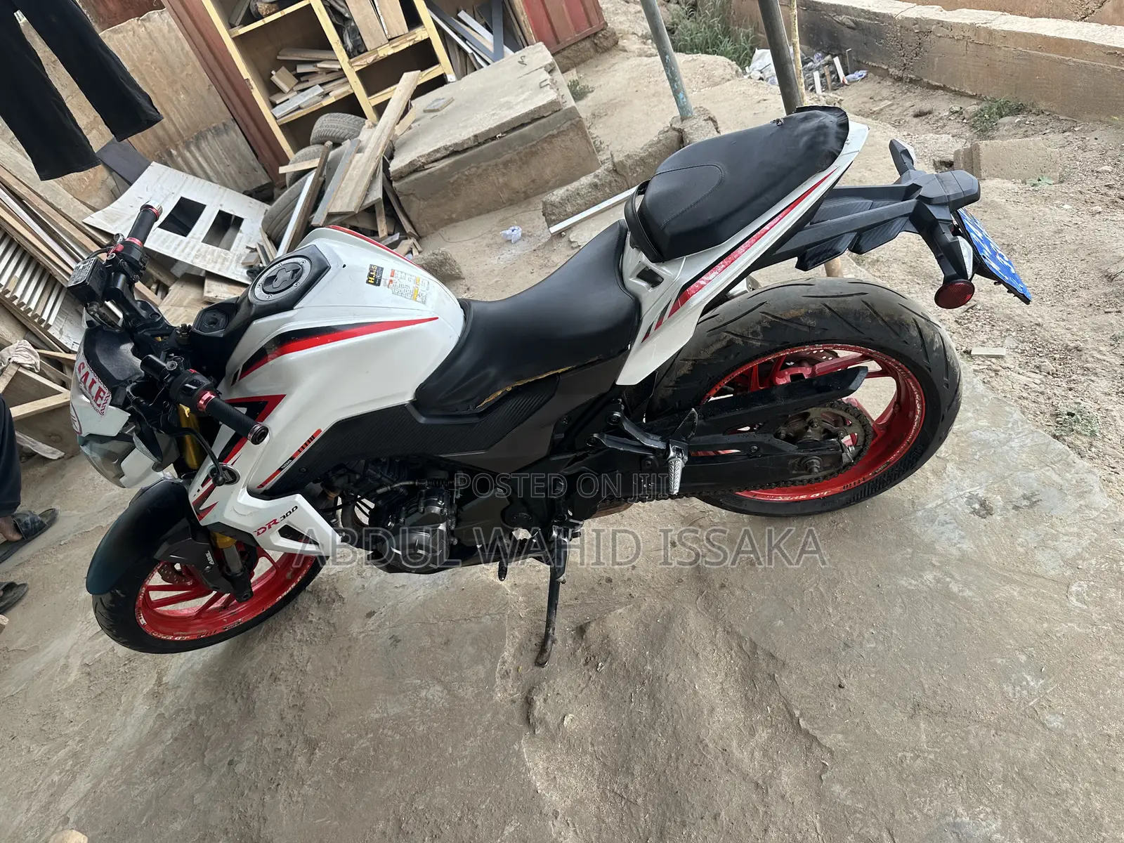 Haojue DR300 2024 White