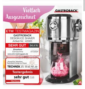Gastroback 42905 Design Ice Shaver, Stainless Steel