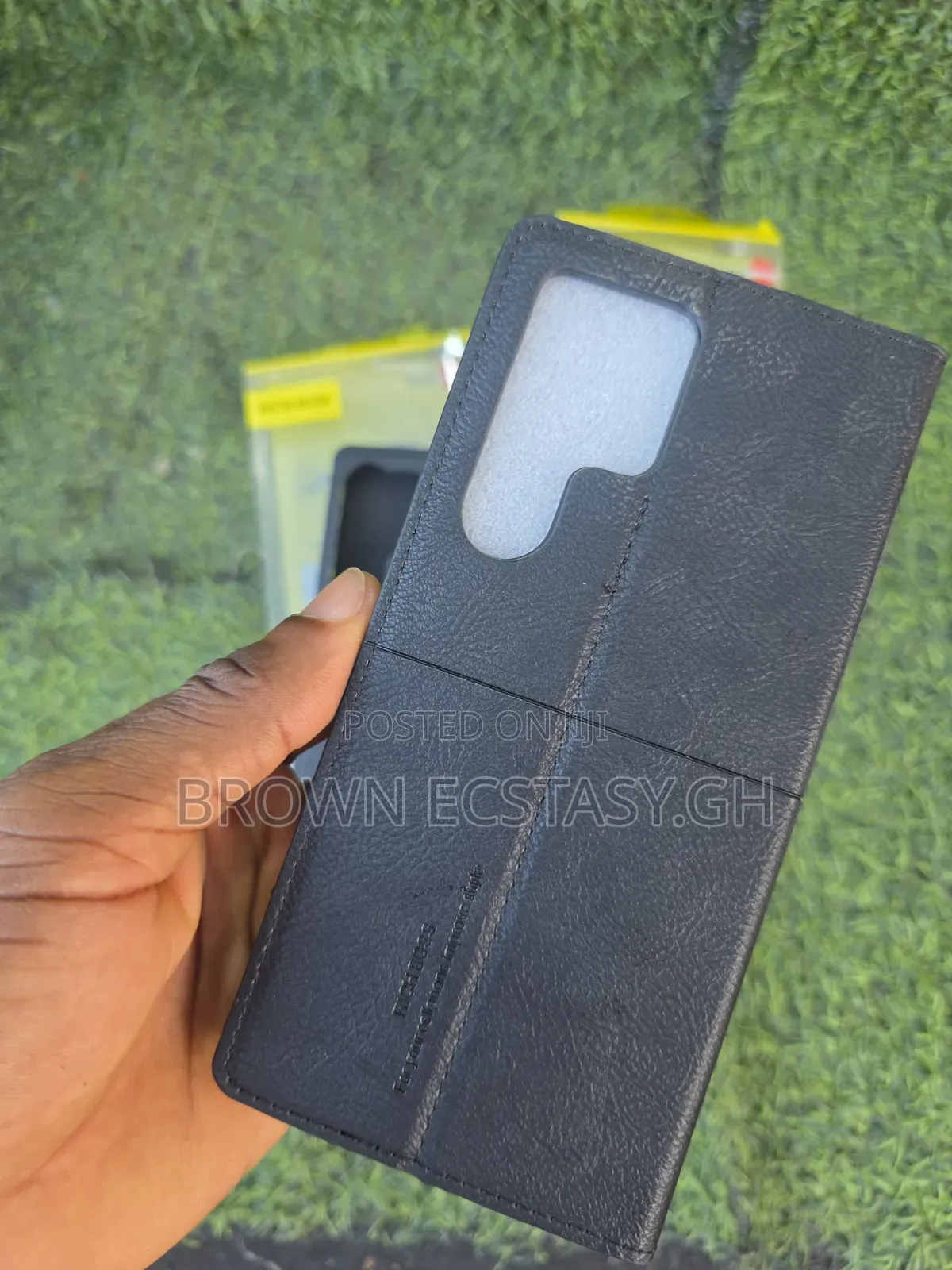 Samsung Galaxy S25 Ultra Leather Flip Case