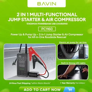 Bavin Car Jump Starter and Power Bank