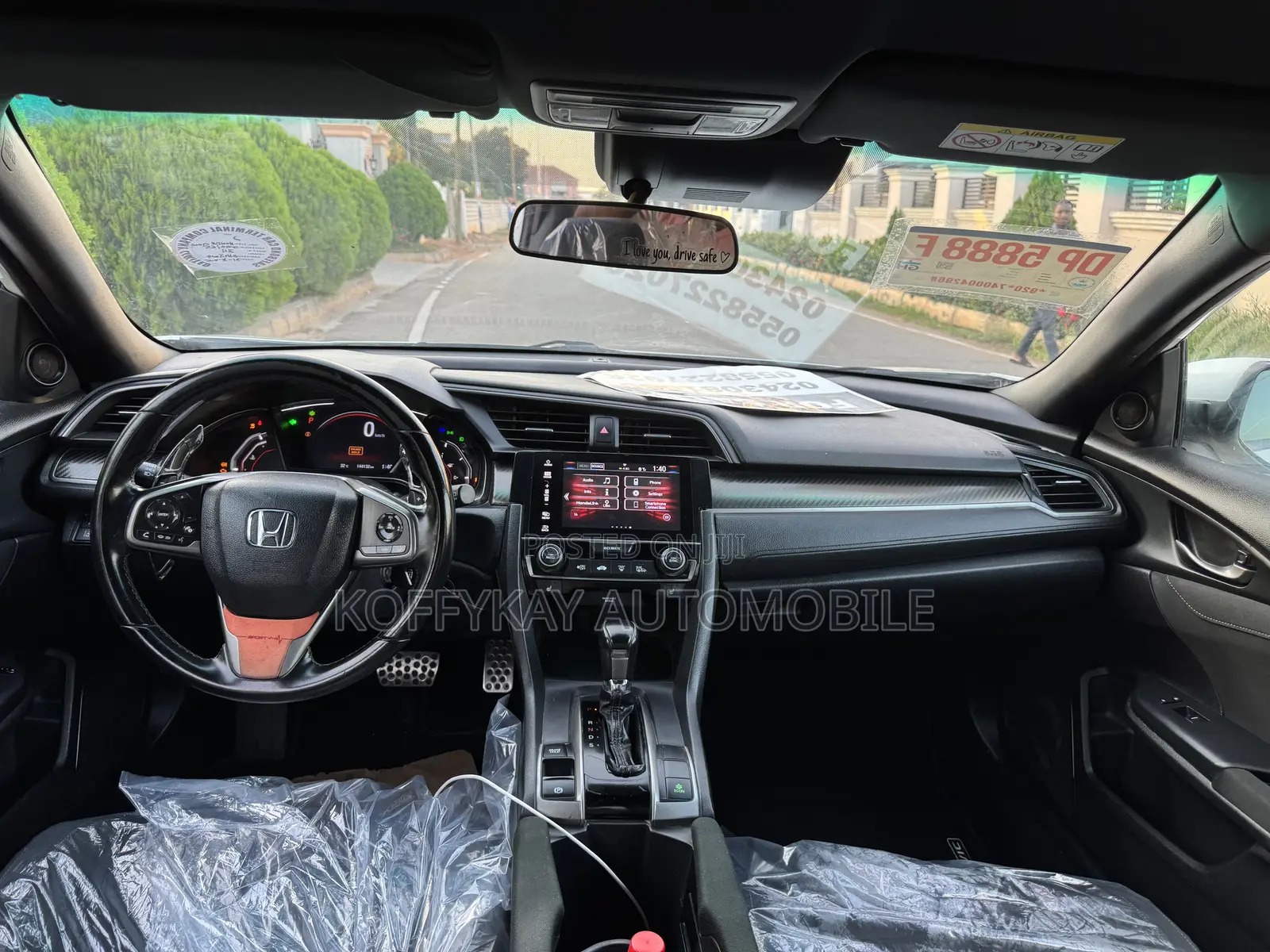 Honda Civic Sport Touring Hatchback 2019 White