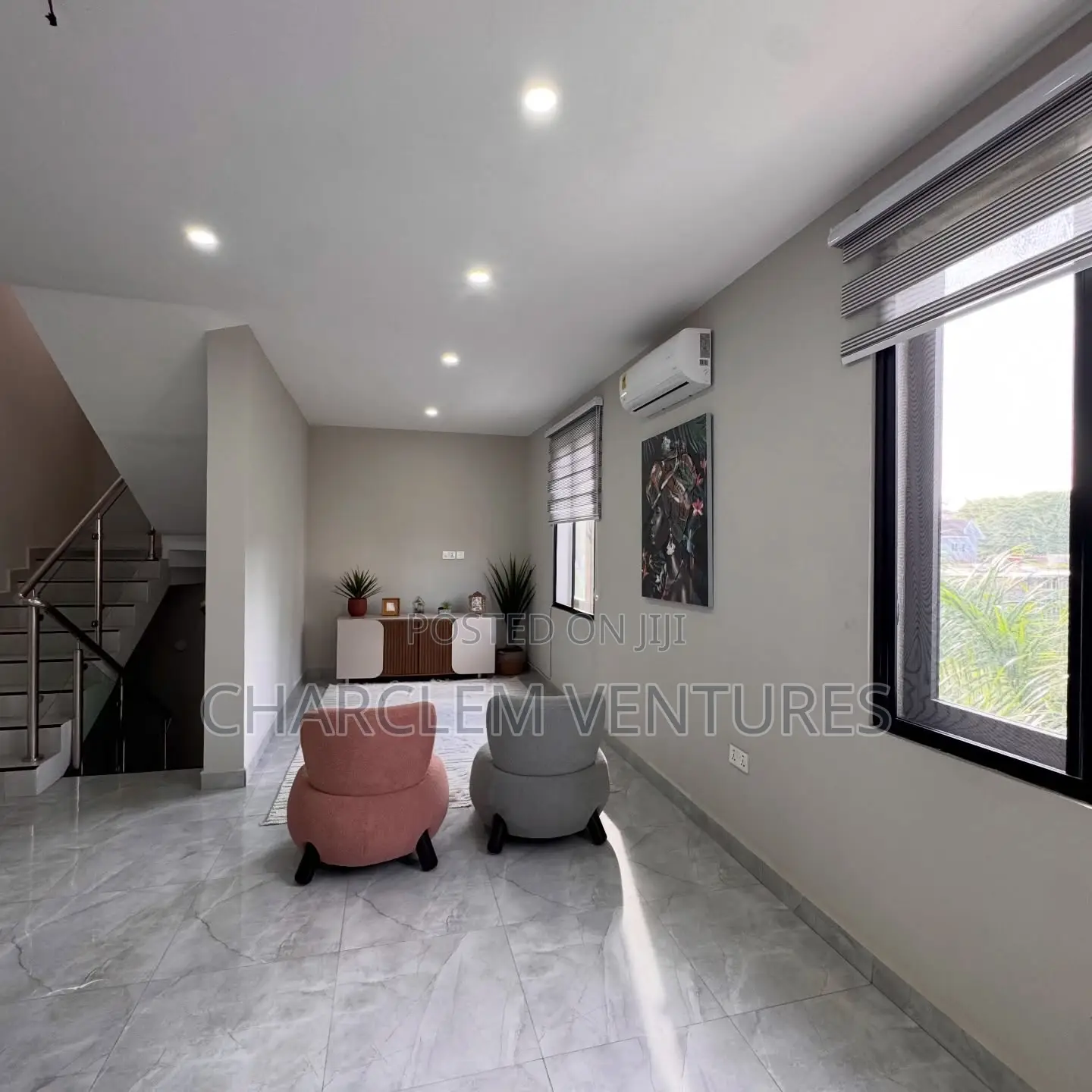 Furnished 4bdrm House in Charclem Ventures, Cantonments for sale
