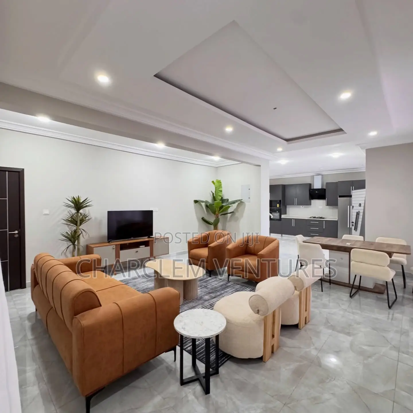 Furnished 4bdrm House in Charclem Ventures, Cantonments for sale