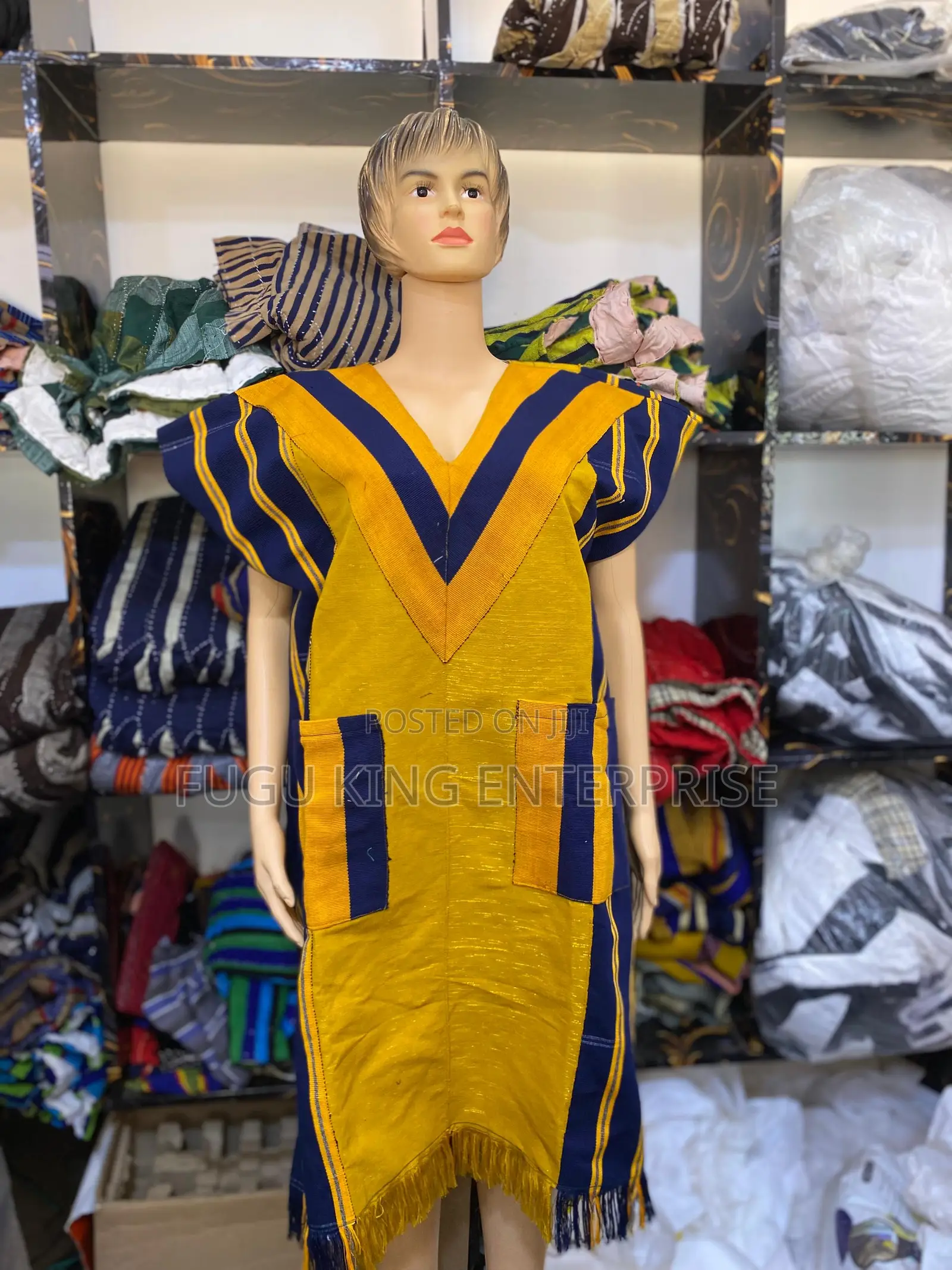 Ladies Smock Fabric Dress