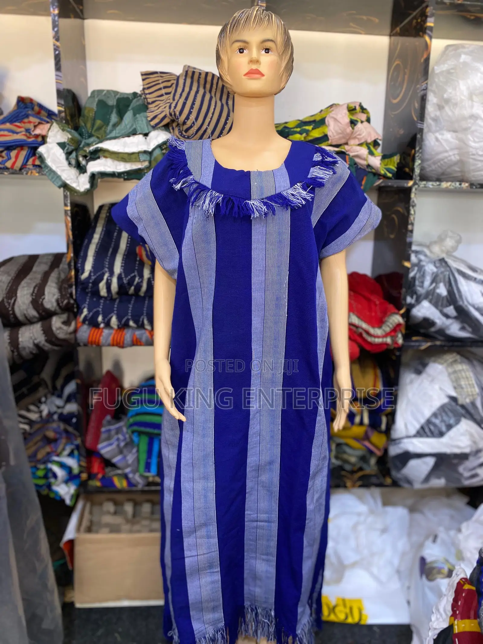 Ladies Smock Fabric Dress