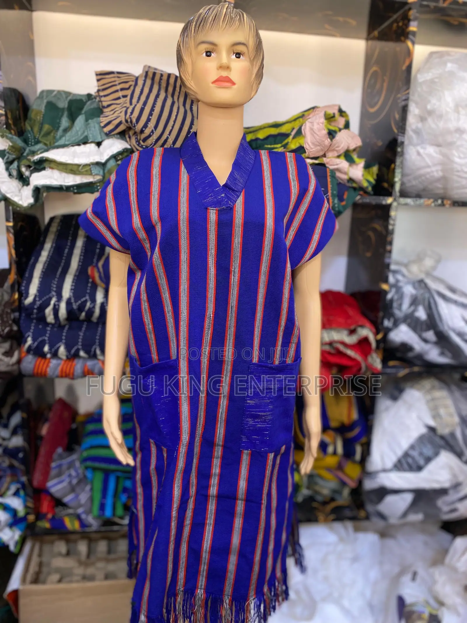 Ladies Smock Fabric Dress