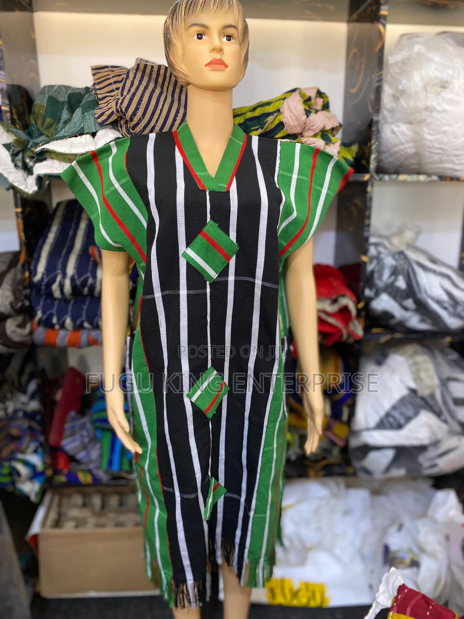 Ladies Smock Fabric Dress
