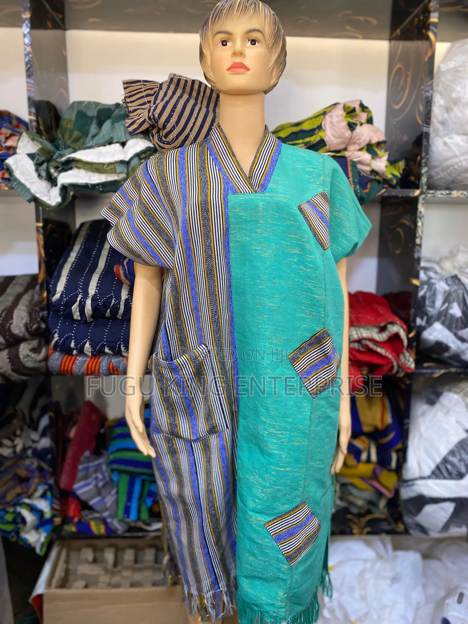Ladies Smock Fabric Dress