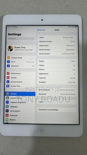 Apple iPad mini 2 64 GB Silver