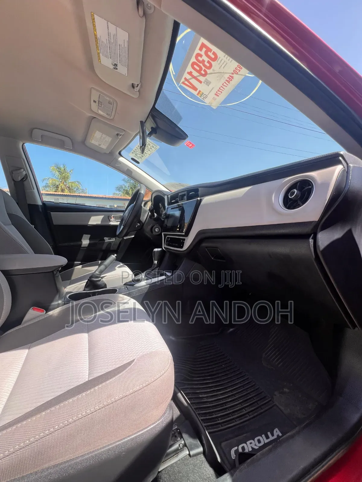 Toyota Corolla L (1.8L 4cyl 2A) 2018 Red