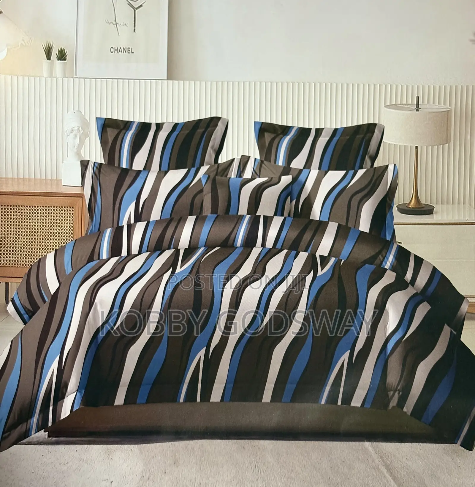 Elegant Kingsize Bedsheets for Sale.[4pcs](Cotton)
