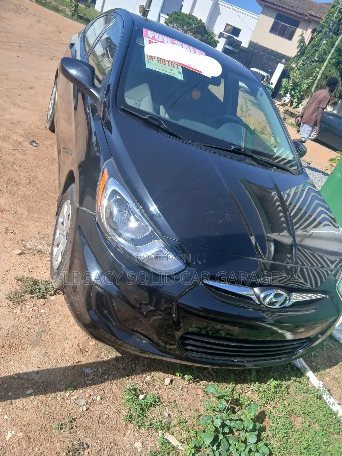 Hyundai Accent 2012 Black