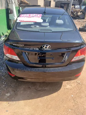 Hyundai Accent 2012 Black