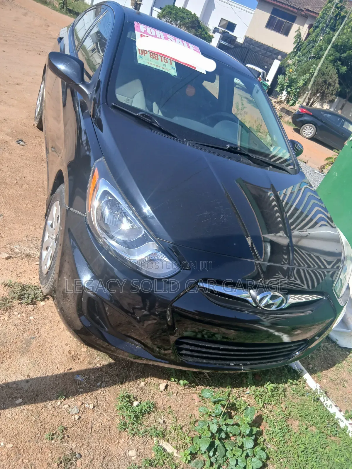 Hyundai Accent 2012 Black