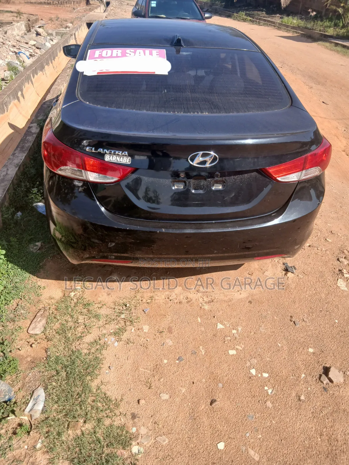 Hyundai Elantra 2012 Black
