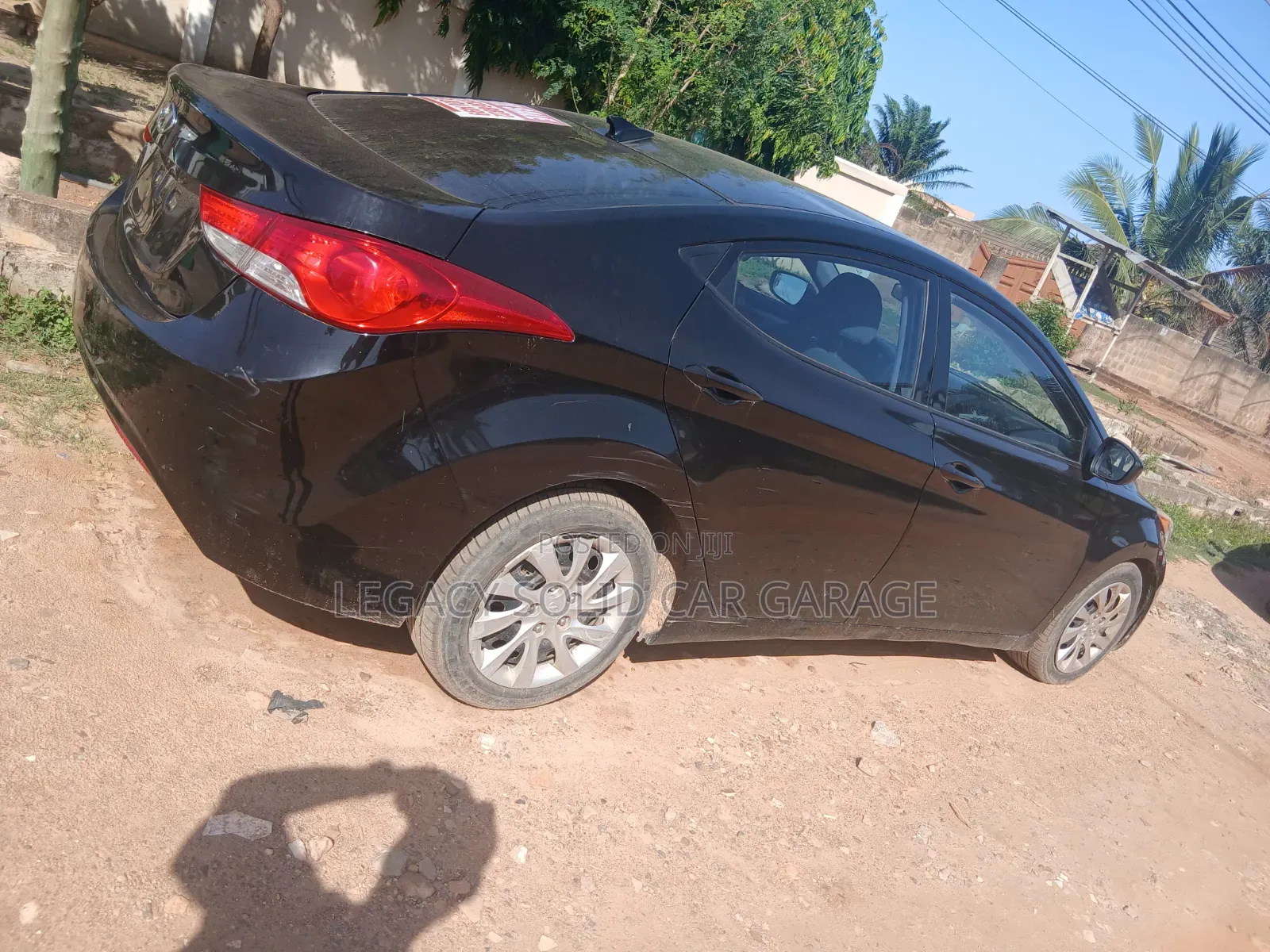 Hyundai Elantra 2012 Black