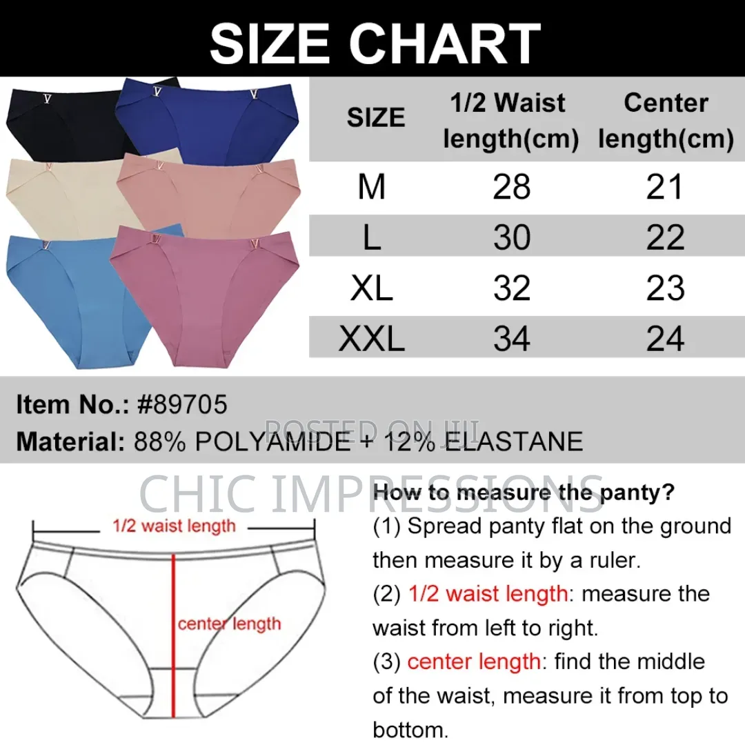 Seamless Ladies Panties