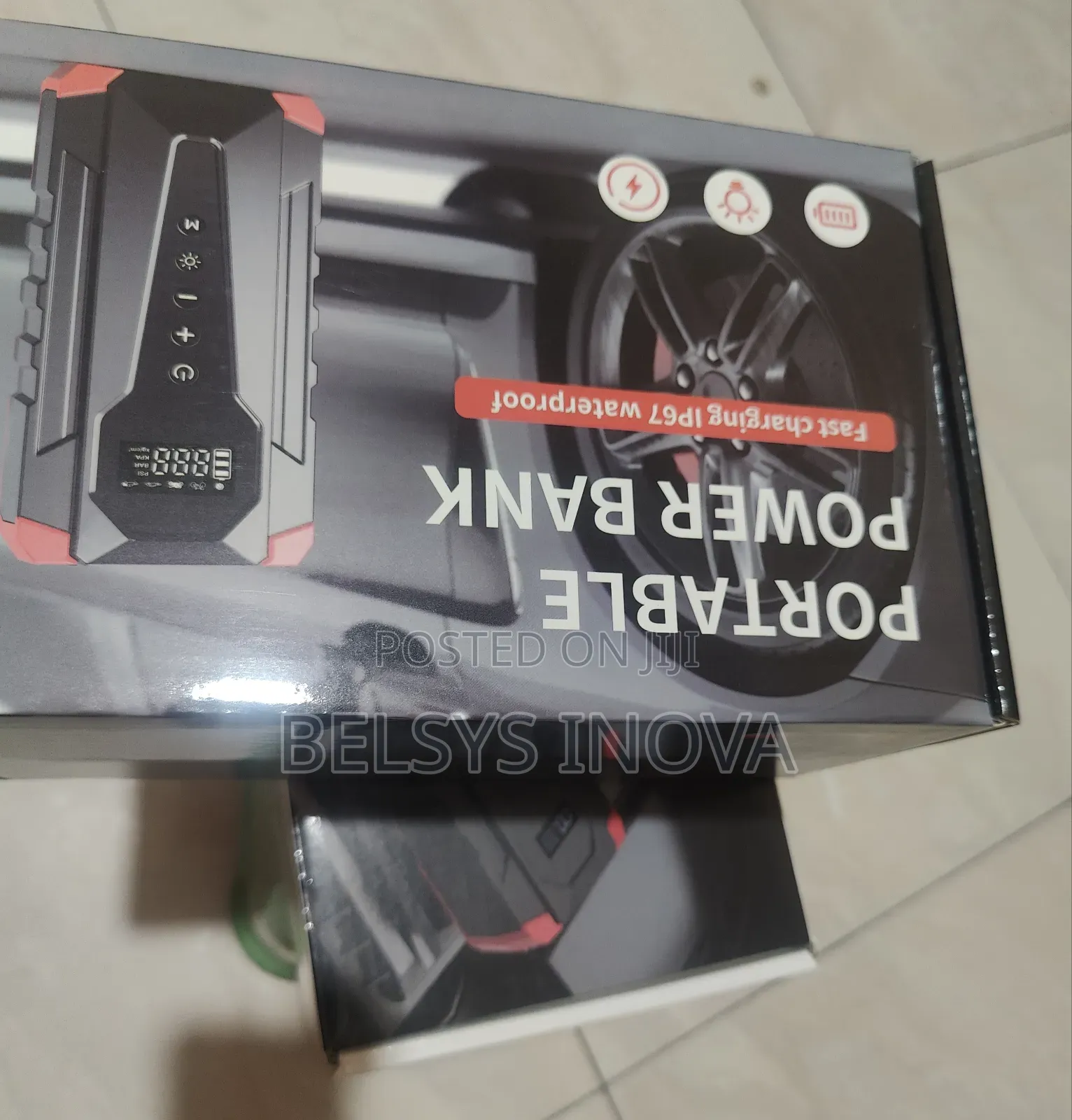 Car Battery Jump Statter
