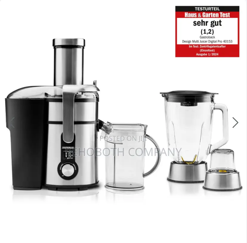 Gastroback - Design Multi Juicer Digital Pro 3 In 1 | Entsafter |