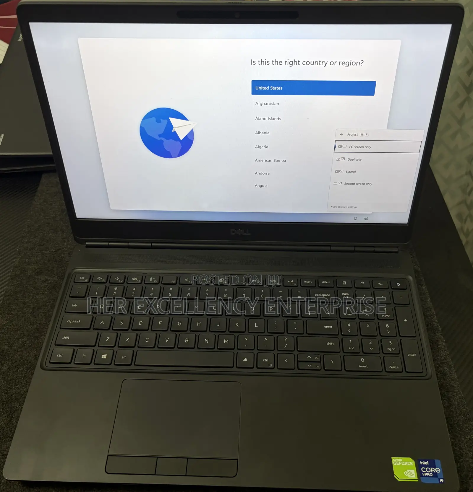Laptop Dell Precision 7560 64GB Intel Core i9 SSD 1T
