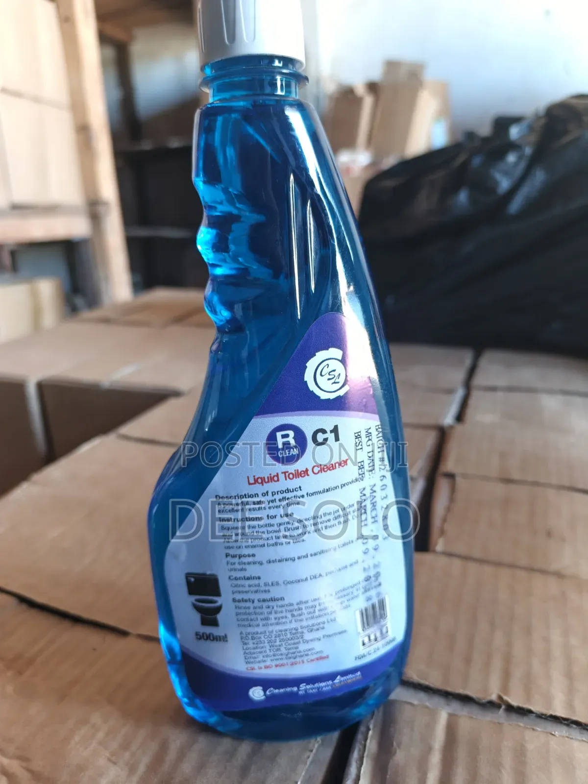 R Clean C1 Toilet Bowl Wc Cleaner