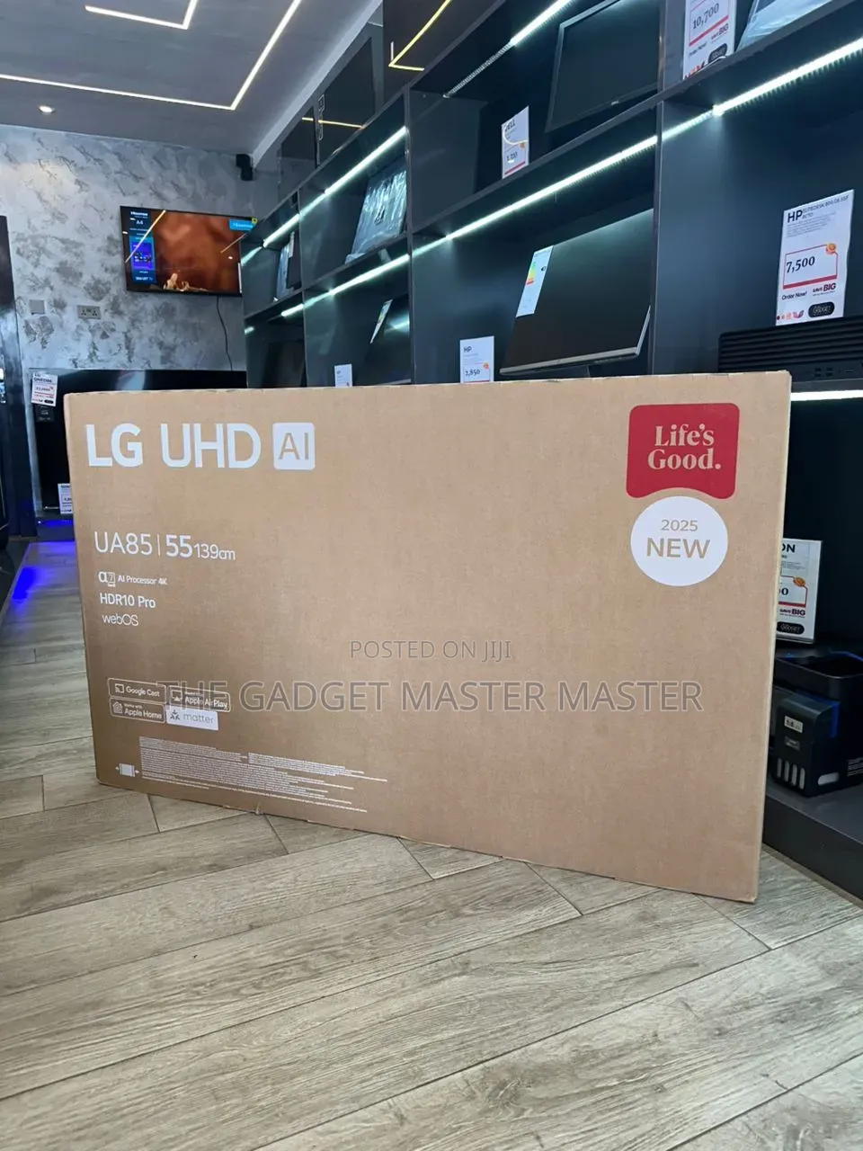 Lg 55" Ua85 Uhd Ai Smart Tv