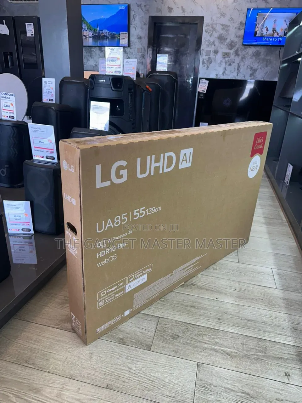 Lg 55" Ua85 Uhd Ai Smart Tv