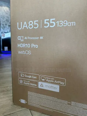 Lg 55" Ua85 Uhd Ai Smart Tv