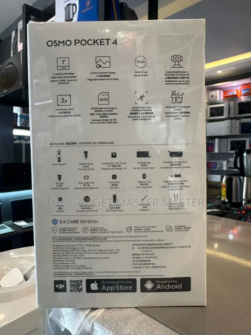 Dji Osmo Pocket 4 Creator Combo