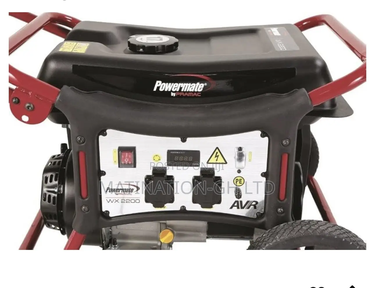Powermate Wx3200 Generator Set - Power Generator With Wheels
