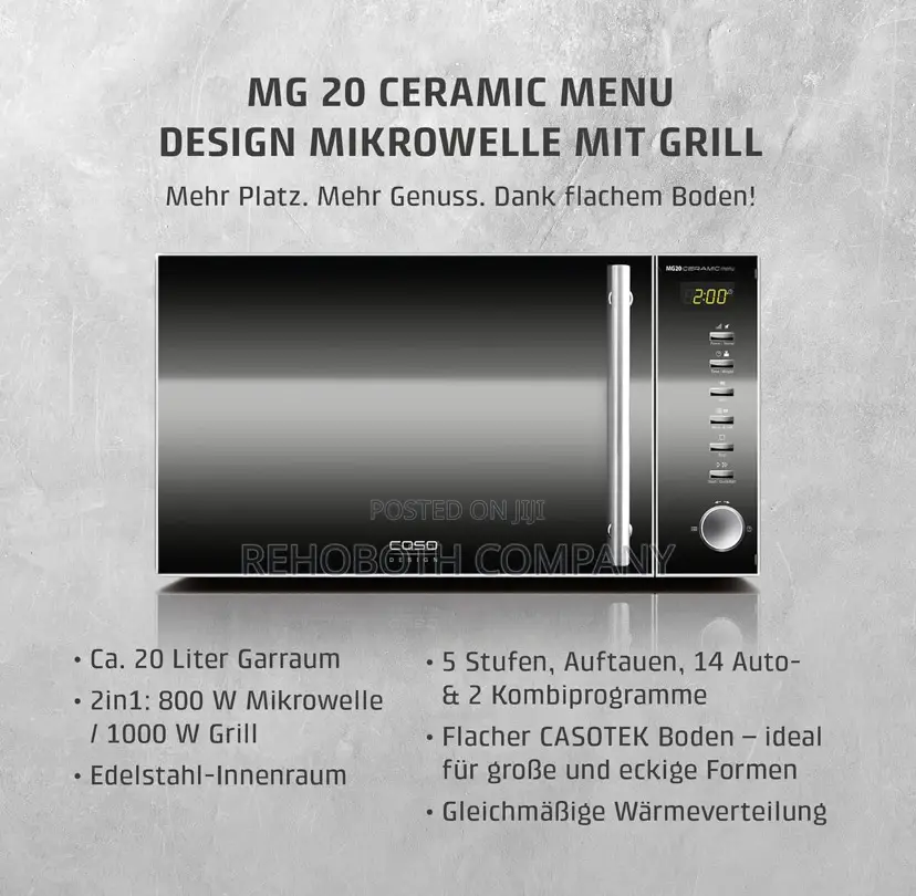 Caso Mg Ceramic Menu 2in1