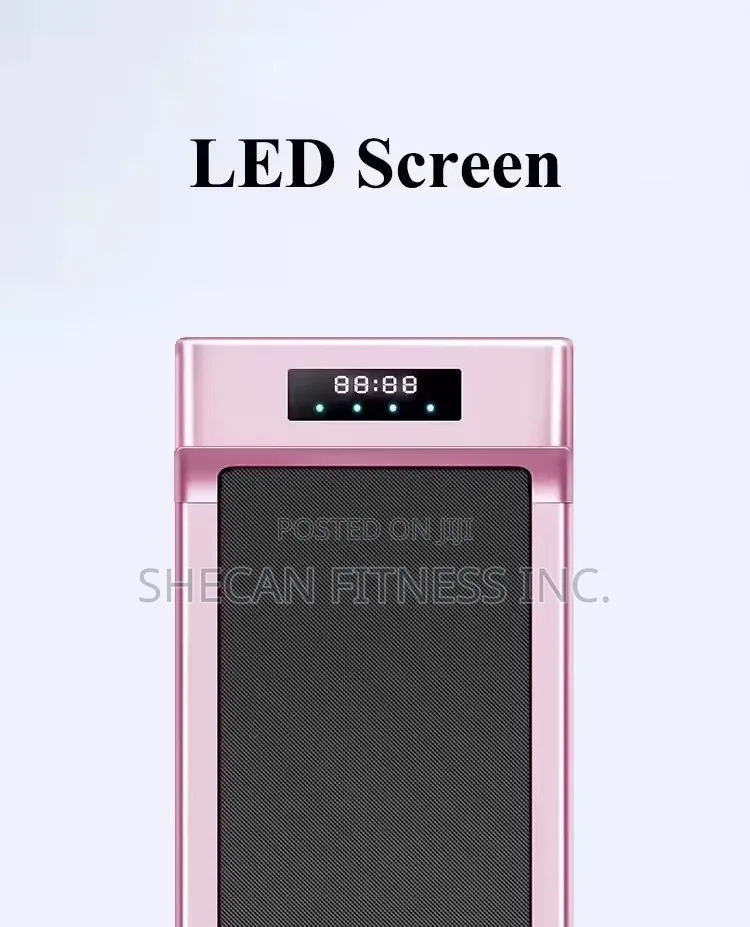 Portable Foldable Electric Walking Pad Treadmill Led Screen