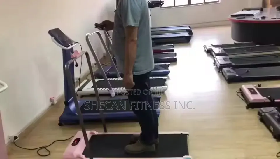 Portable Foldable Electric Walking Pad Treadmill Led Screen