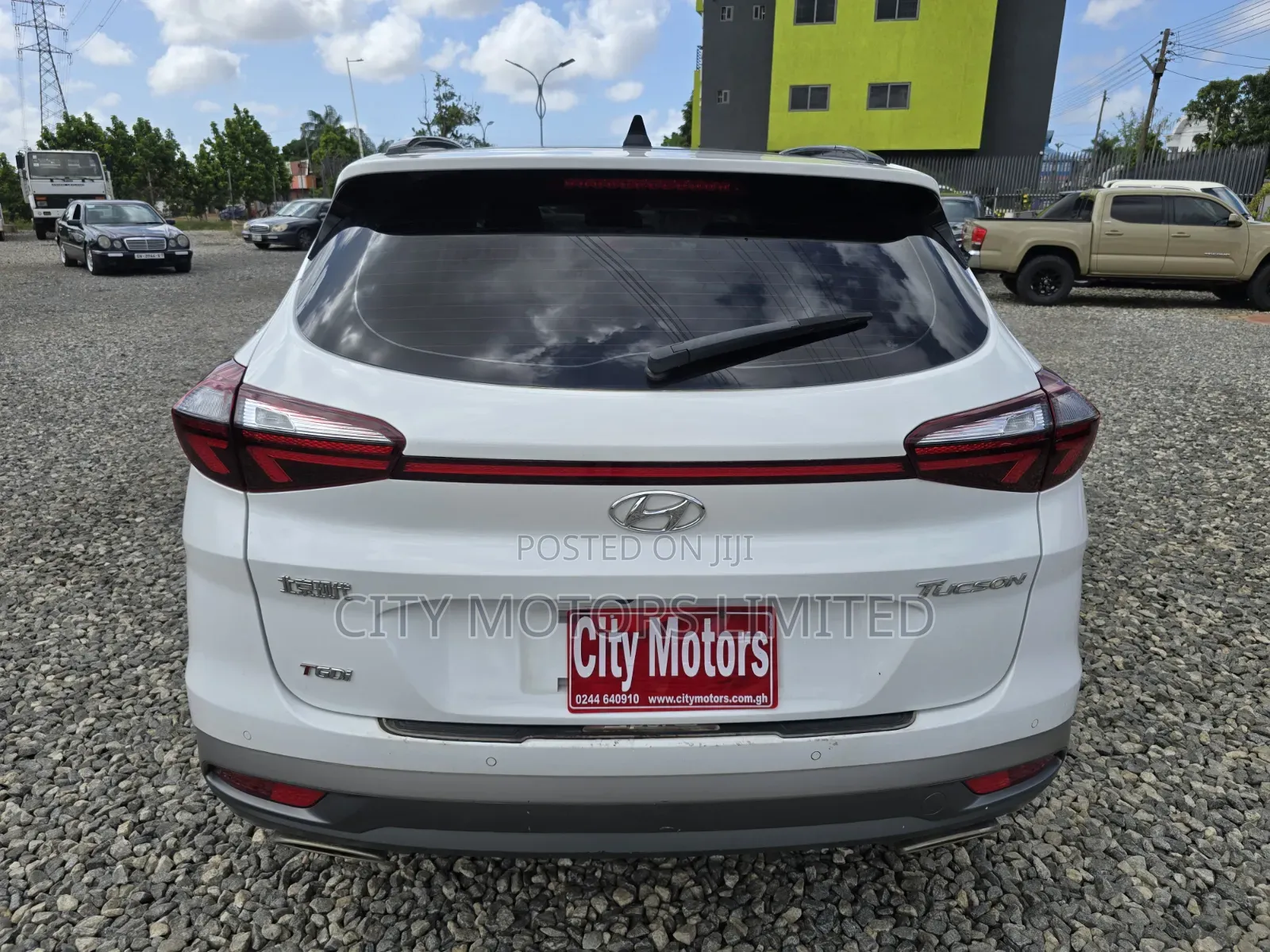 Hyundai Tucson Limited FWD 2019 White