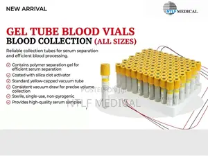 Gel Tube Blood Vials