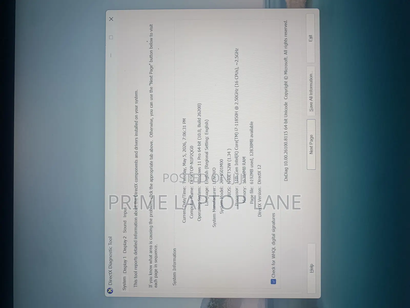 Laptop Lenovo ThinkPad P1 Gen4 16GB Nvidia SSD 512GB