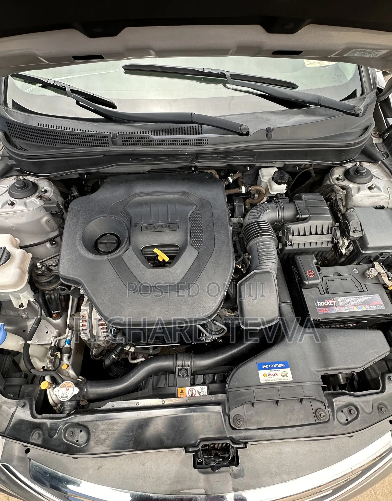 Hyundai Sonata SE Sedan FWD (2.4L 4cyl 6A) 2013 Silver