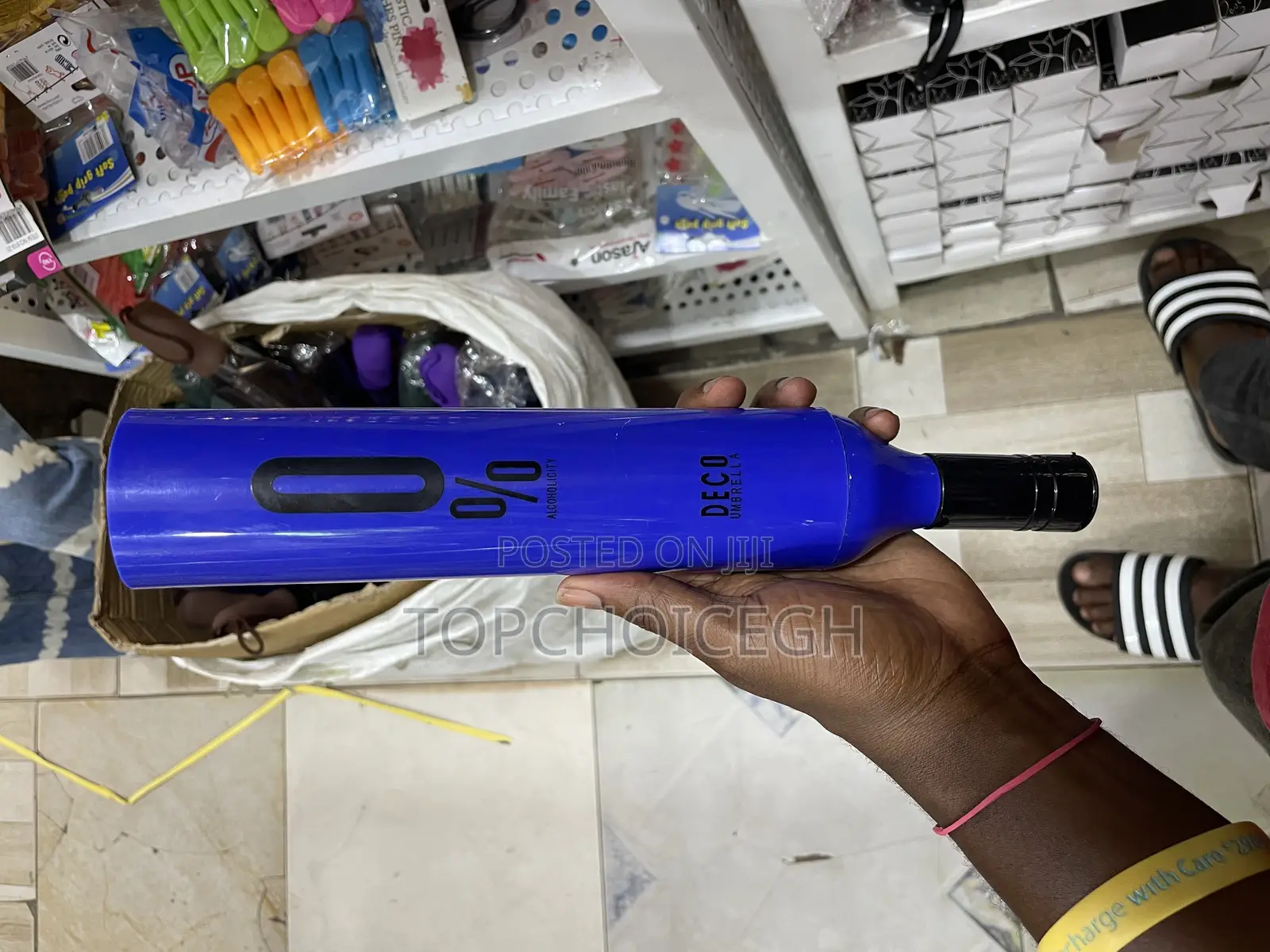 Deco Bottle-Shaped Umbrella