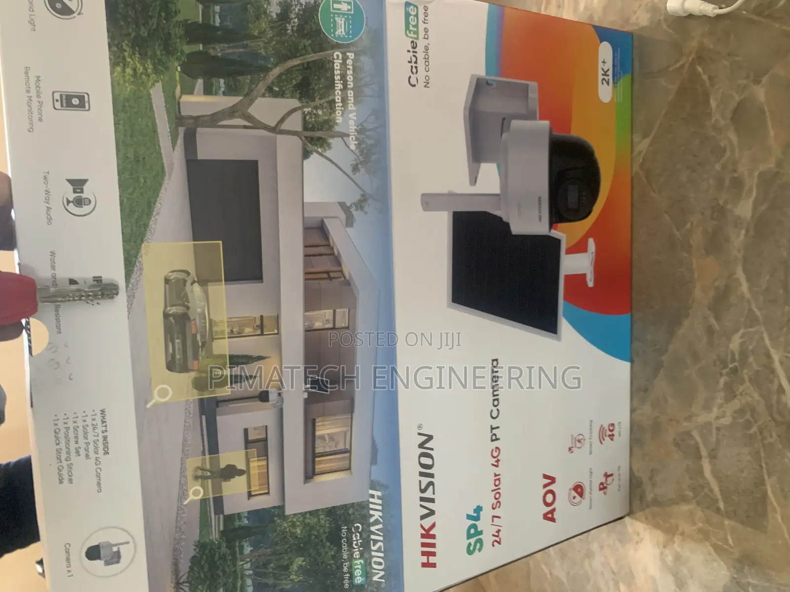 Hik Vision Sp4 Aov Solar Camera