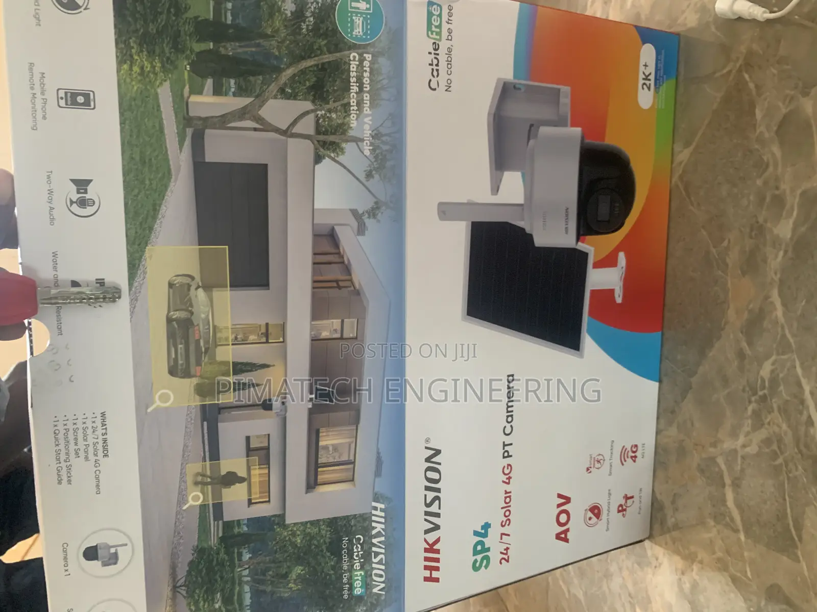 Hik Vision Sp4 Aov Solar Camera