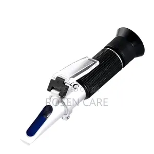 0-90% Sugar Concentration Refractometer Brix Liquid, Fruit, Juice,