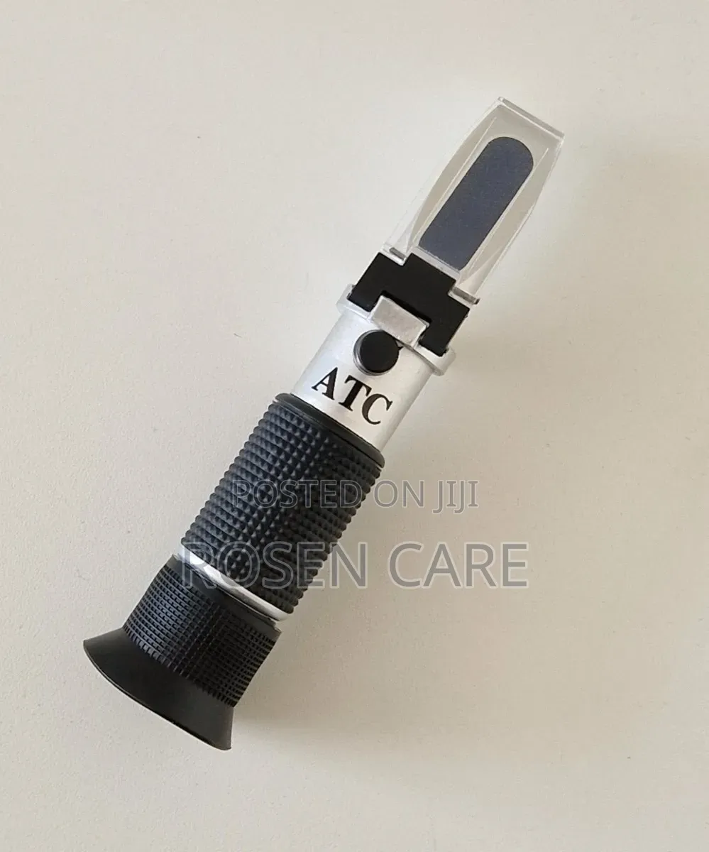 0-90% Sugar Concentration Refractometer Brix Liquid, Fruit, Juice,