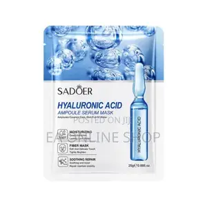 Sadoer Ampoule Serum Facial Mask – 3pc Set