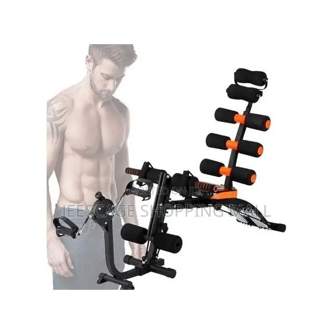 Six Core Abdominal Trainer With Full Body Workout Functionality
