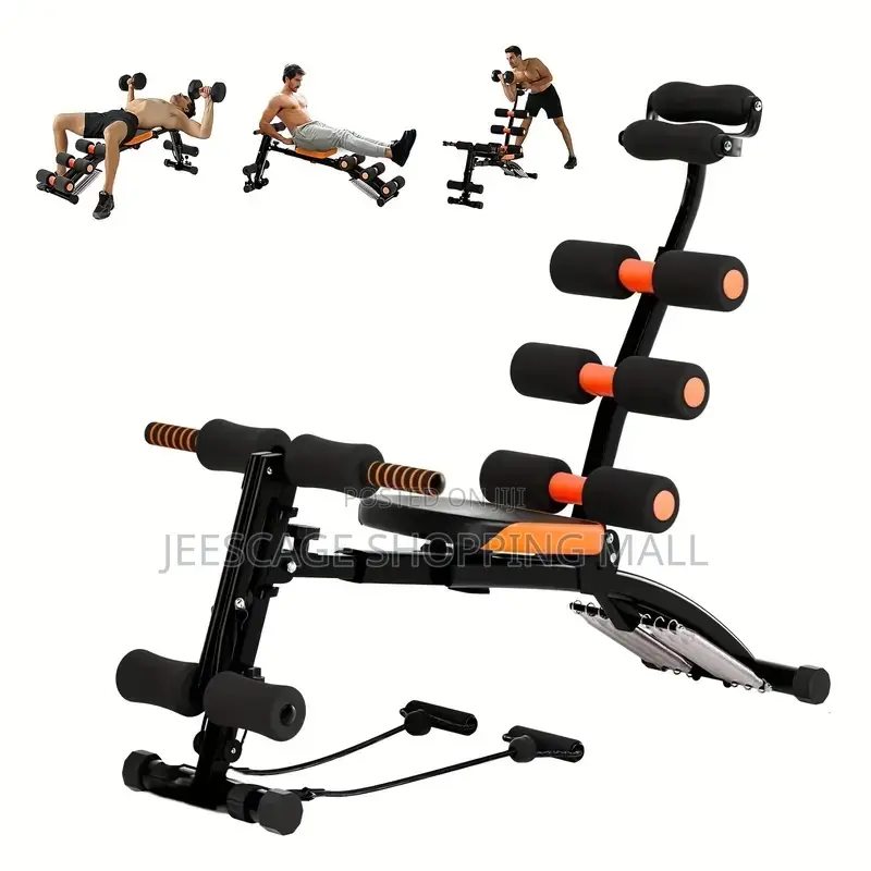 Six Core Abdominal Trainer With Full Body Workout Functionality