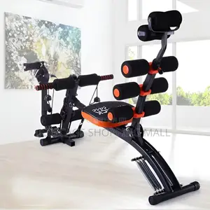 Six Core Abdominal Trainer With Full Body Workout Functionality