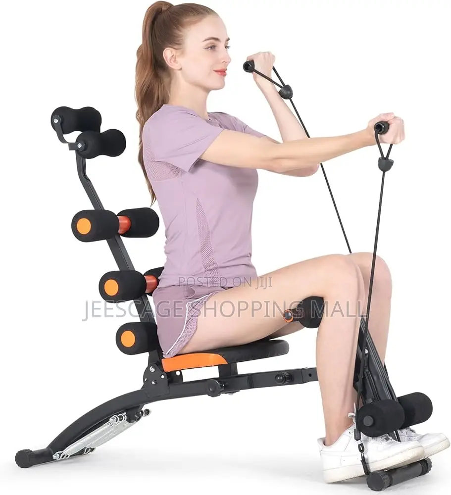 Six Core Abdominal Trainer With Full Body Workout Functionality