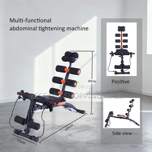 Six Core Abdominal Trainer With Full Body Workout Functionality