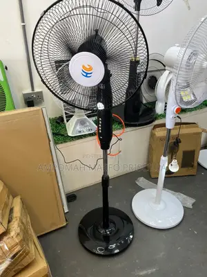 18 Inches Electricity And Solar Rechargeable Fan